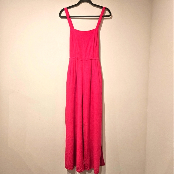 NIC+ZOE Pants - NIC+ZOE Vibrant Pink Jumpsuit, Size 10